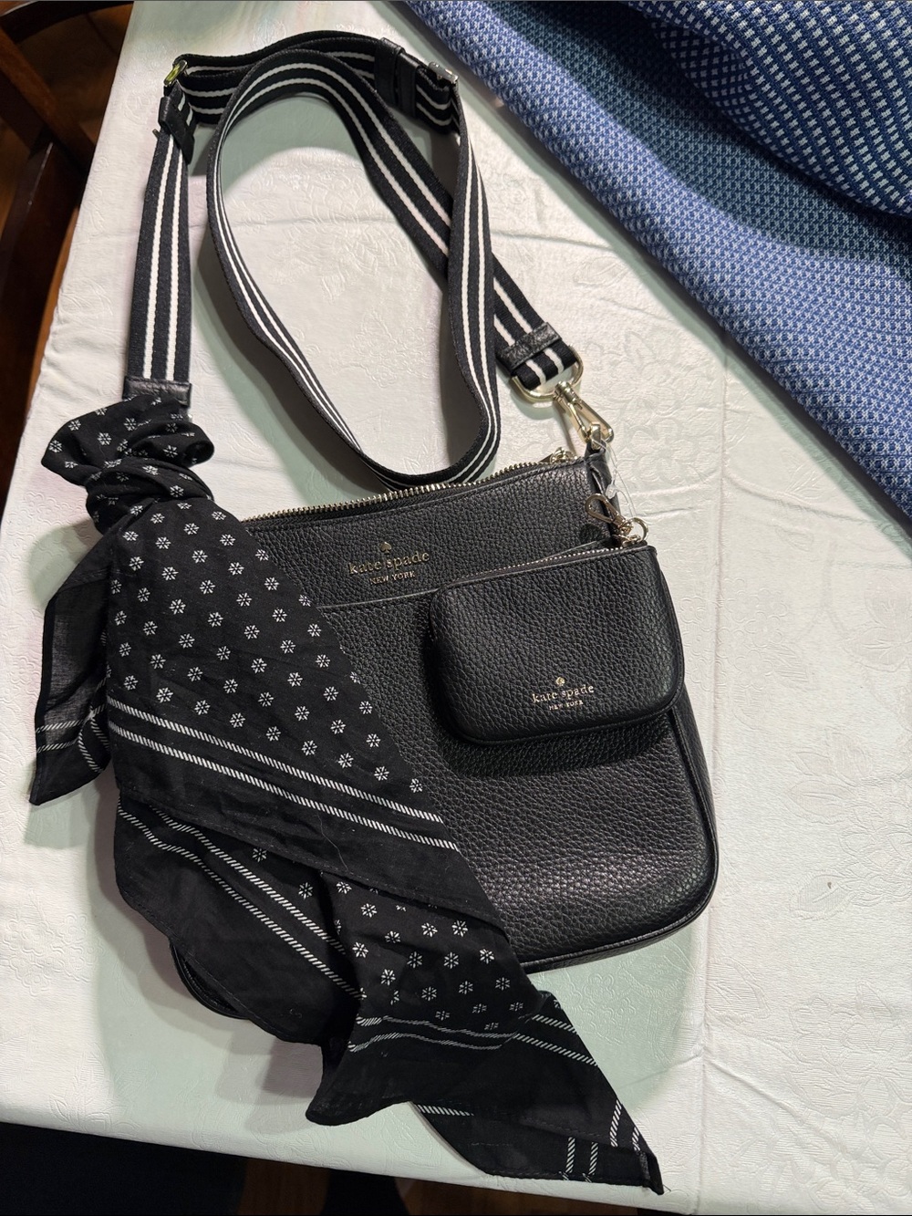 Kate Spade Rosie North South Swingpack Crossbody with coin purse